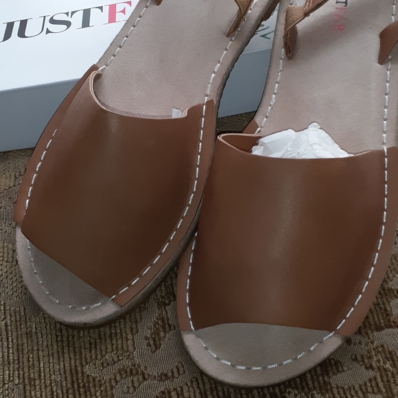 JustFab Shoes - New sandals never used